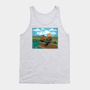 Lazy Day Fishing Tank Top